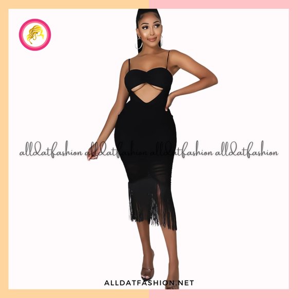 Candice See Through Dress - Picture 2 of 2